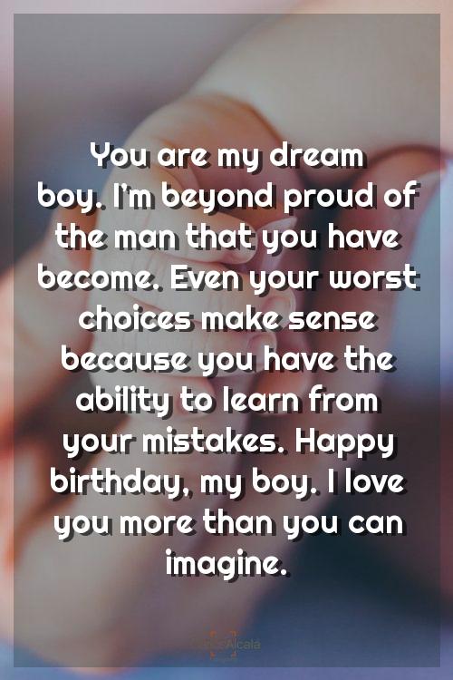 funny birthday quotes for son